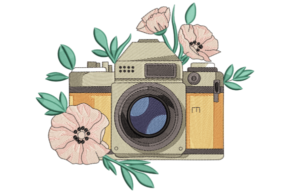 Charming Floral Camera for Boutique Apparel