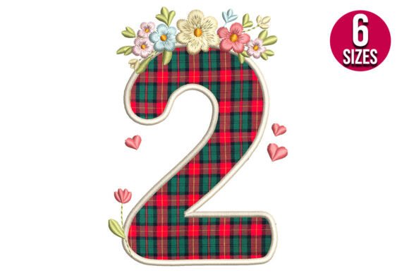 Charming Floral Number Two Applique Review