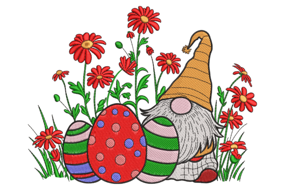 Easter Floral Gnome: A Charming Addition