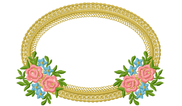 Elegant Frames: A Festive Touch for Holiday Embroidery
