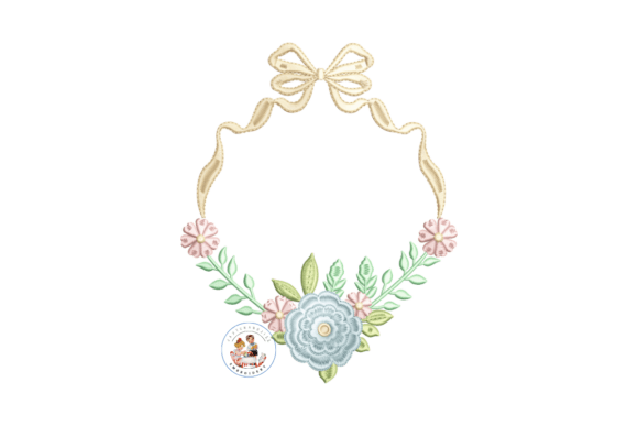 Floral Monogram Frame: A Touch of Elegance